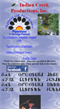 Mobile Screenshot of indiancreekproductions.com